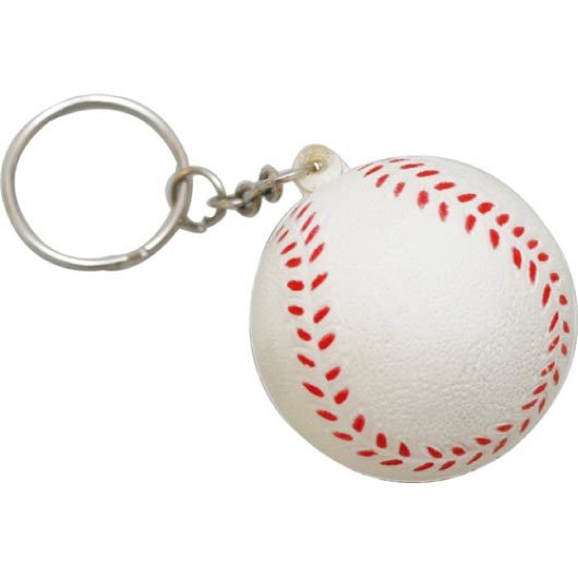Stress Baseball Keyrings